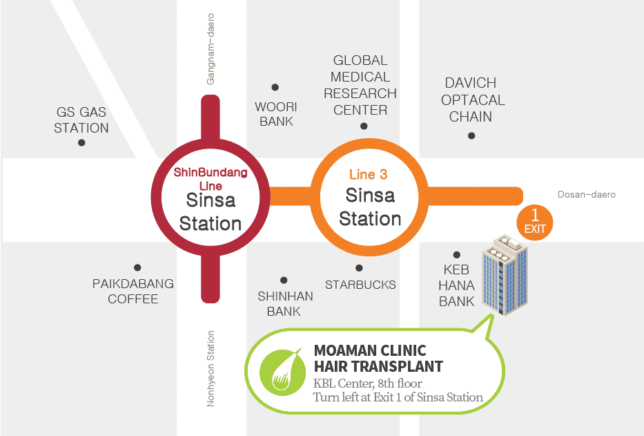 MOAMAN Hair Transplant Clinic in Seoul, South Korea Reviews from Real Patients Slider image 2