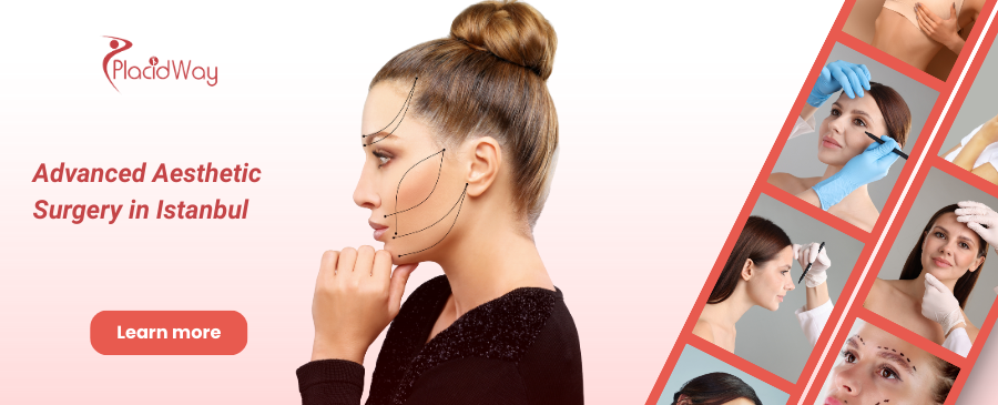 شد الوجه في اسطنبول تركيا